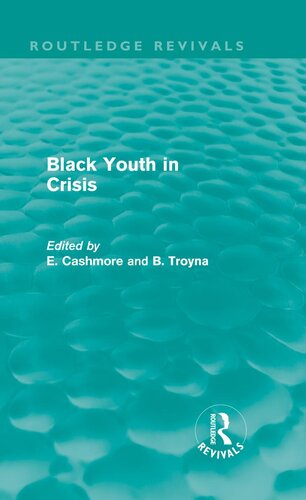 Black Youth in Crisis (Routledge Revivals)