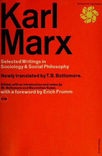 Selected Writings In Sociology and Social Philosophy