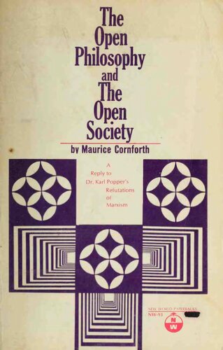 The Open Philosophy and the Open Society