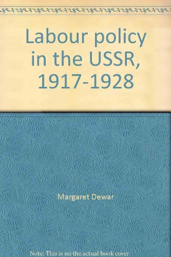 Labour policy in the USSR, 1917-1928