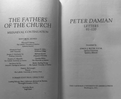 The Letters of Peter Damian (91-120)