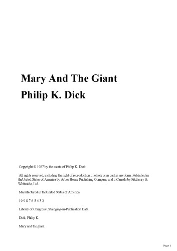 Mary and the Giant