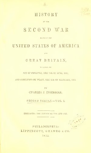History of the Second War between the United States and Great Britain