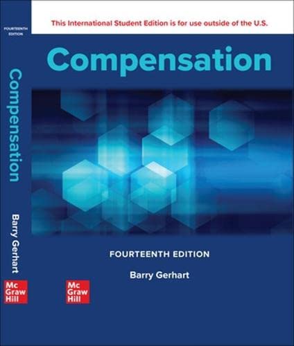 ISE Compensation 14TH Edition (International Edition) Textbook only