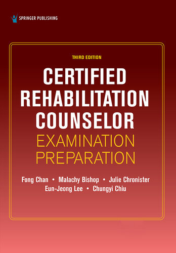 Certified Rehabilitation Counselor Examination Preparation, Third Edition