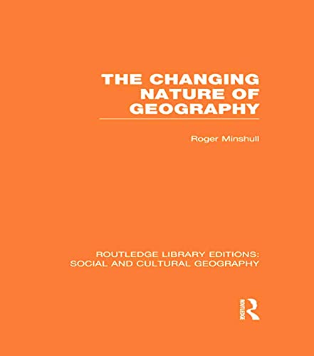 The Changing Nature of Geography