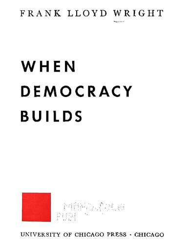 When Democracy Builds