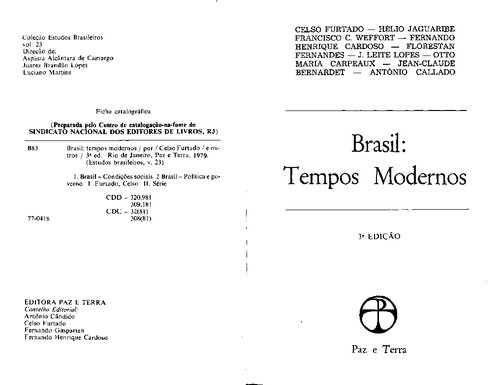 Brasil: Tempos Modernos
