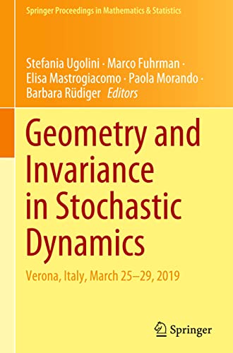 Geometry and Invariance in Stochastic Dynamics: Verona, Italy, March 25-29, 2019