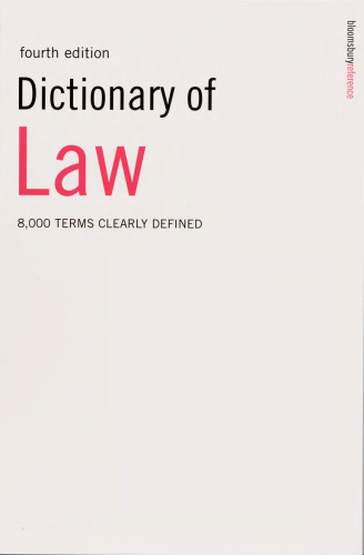 Dictionary of Law