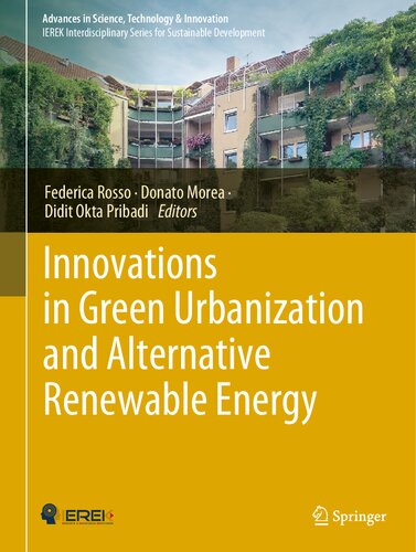 Innovations in Green Urbanization and Alternative Renewable Energy