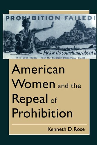 American Women and the Repeal of Prohibition