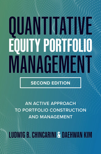 Quantitative Equity Portfolio Management