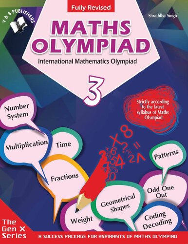 International Maths Olympiad - Class 3(With OMR Sheets)