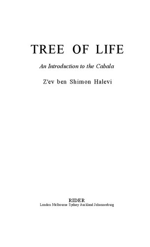Tree of Life: An Introduction to the Cabala