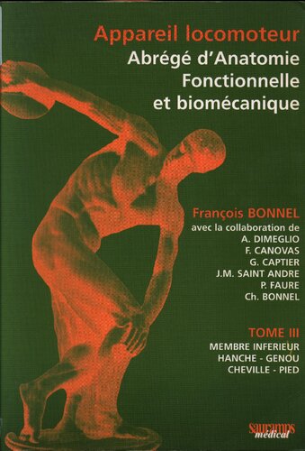Abrege d'anatomie fonctionnelle et biomecanique