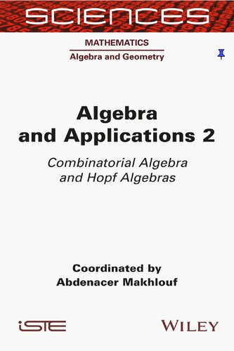 Algebra and Applications, Volume 2: Combinatorial Algebra and Hopf Algebras