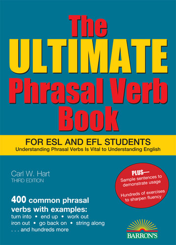 The Ultimate Phrasal Verb Book for ESL & EFL Students