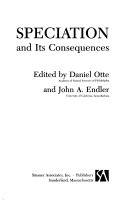 Speciation and Its Consequences