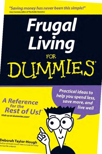 Frugal Living For Dummies