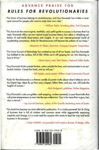 Rules For Revolutionaries: The Capitalist Manifesto for Creeating New Products and Services