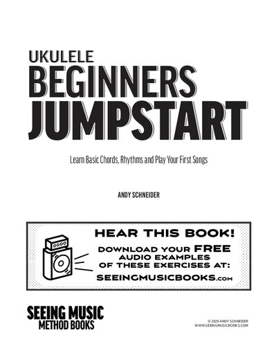 Ukulele Beginners Jumpstart: Learn Basic Chords, Rhythms and Play Your First Songs