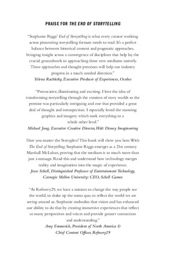 The End of Storytelling: The Future of Narrative in the Storyplex