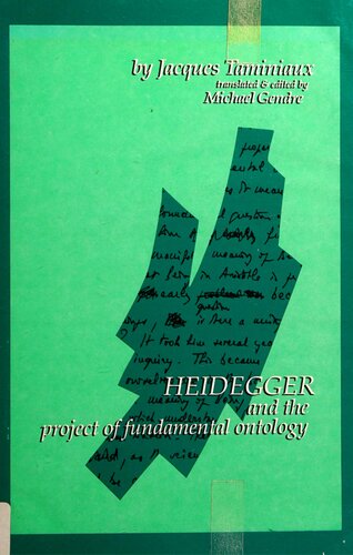 Heidegger and the Project of Fundamental Ontology