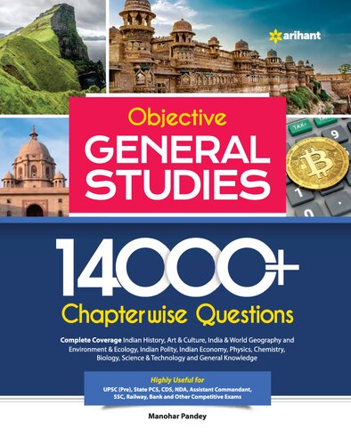 14000+ Chapterwise Questions Objective General Studies for competitive Exams