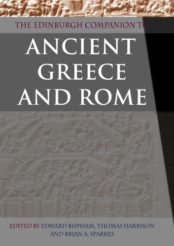 The Edinburgh Companion to Ancient Greece and Rome