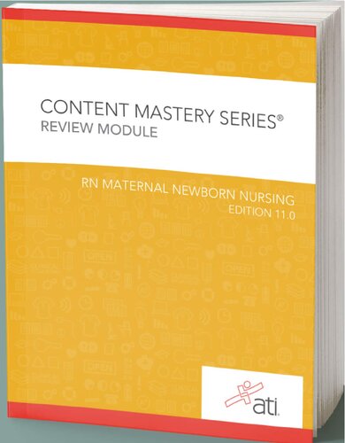 RN Maternal Newborn Nursing REVIEW MODULE EDITION 11.0