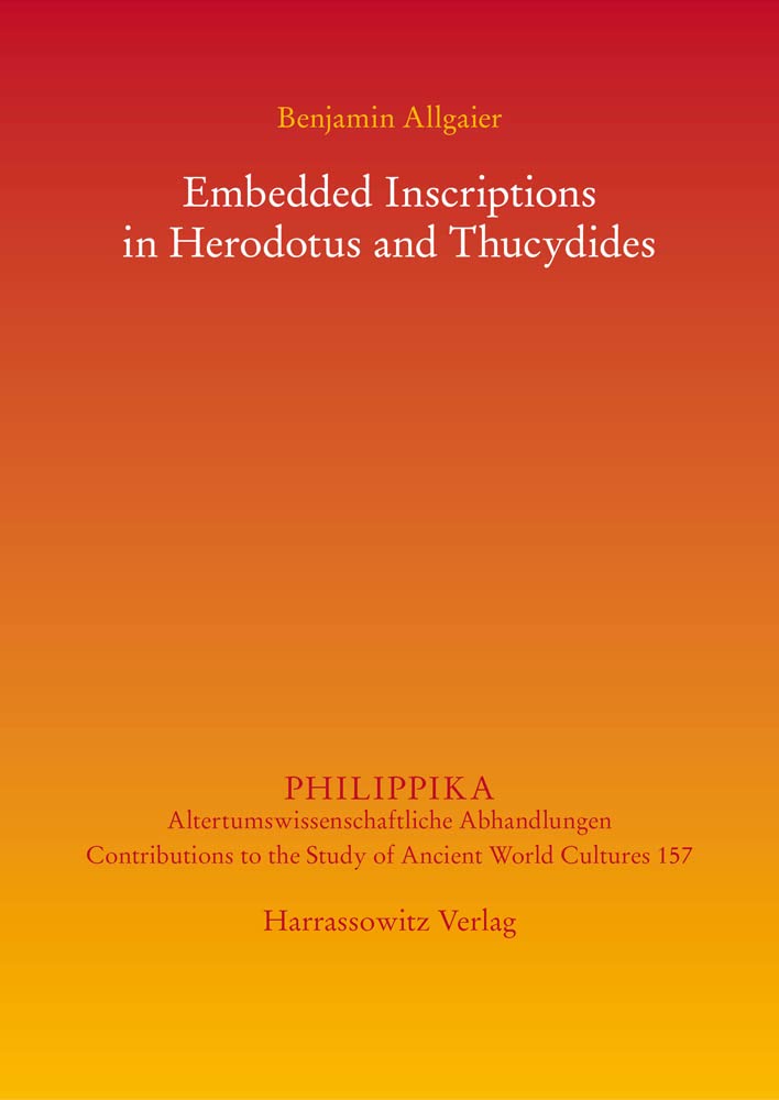 Embedded Inscriptions in Herodotus and Thucydides