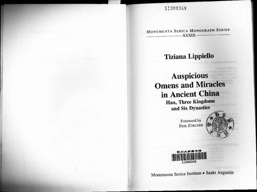 Auspicious Omens and Miracles in Ancient China : Han, Three Kingdoms and Six Dynasties