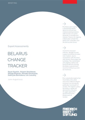 BELARUS CHANGE TRACKER - June/August 2022