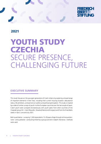 YOUTH STUDY CZECHIA : SECURE PRESENCE, CHALLENGING FUTURE