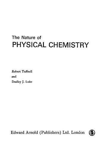 The nature of physical chemistry