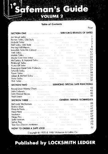 Safemans Guide Volume 2