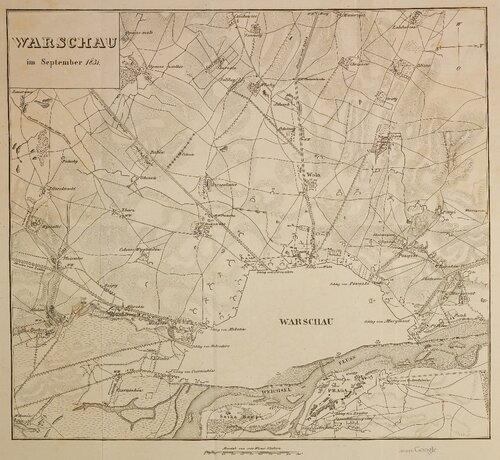 Die Bestürmung Warschaus am 6. und 7. September 1831