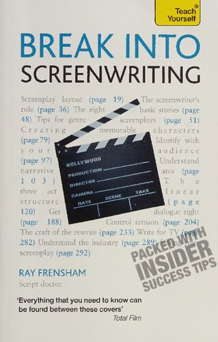 Break into screenwriting