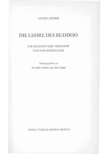 Die Lehre des Buddho, Teil 1.pdf