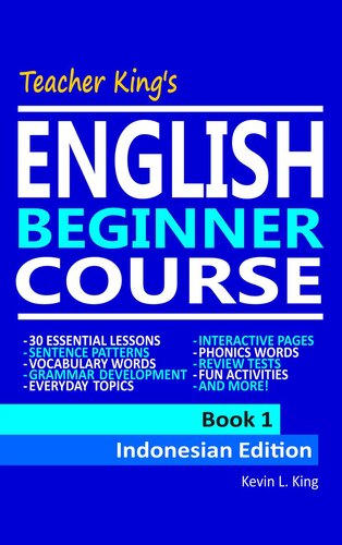Teacher King's English Beginner Course Book 1--Indonesian Edition