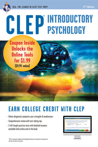 CLEP Introductory Psychology w/ Online Practice Exams