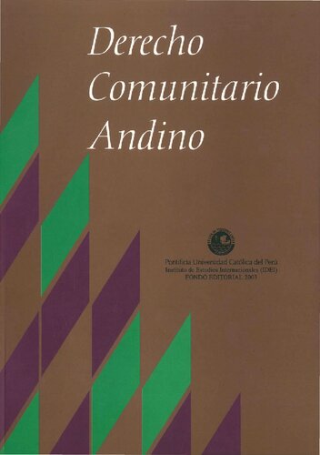 Derecho comunitario andino