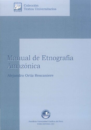 Manual de etnografía amazónica