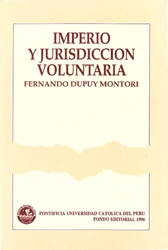 Imperio y jurisdicción voluntaria