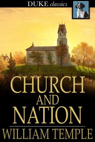 Church and Nation: The Bishop Paddock Lectures for 1914-15