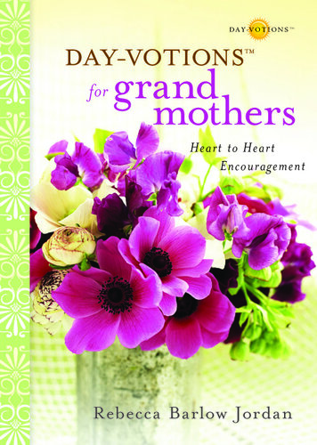Day-votions for Grandmothers: Heart to Heart Encouragement