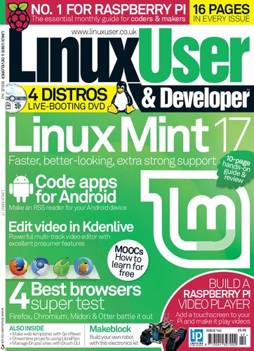 Linux User & Developer 142 - Linux Mint 17