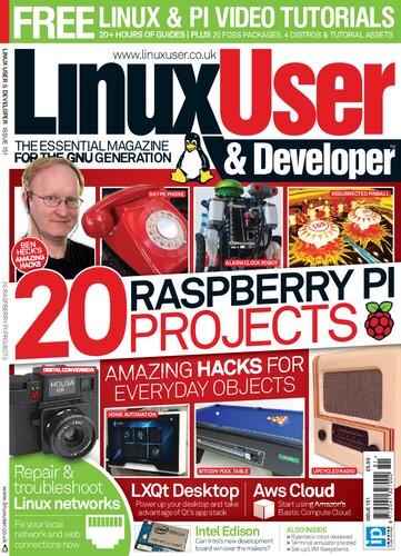 Linux User & Developer 151 - 20 Raspberry Pi Projects