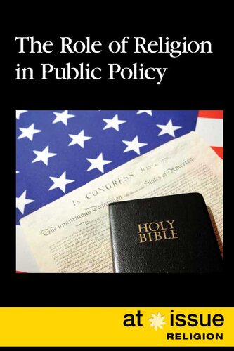 The Role of Religion in Public Policy